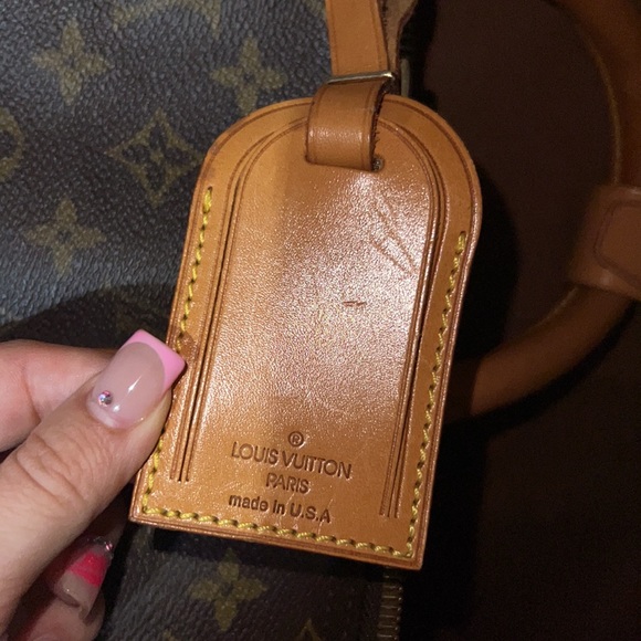 Authentic Louis Vuitton keepall 55 vintage bag - Picture 3 of 9